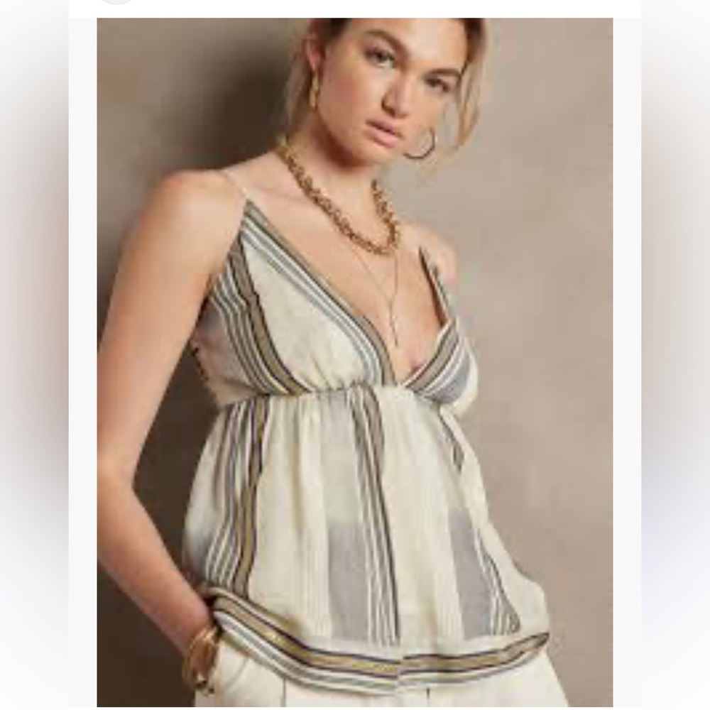 Banana Republic Empire waist camisole top